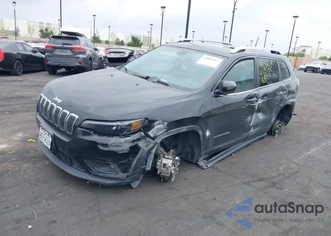 2019 Jeep Cherokee Latitude Plus Fwd z USA, uszkodzony, nr VIN 1C4PJLLB7KD129696